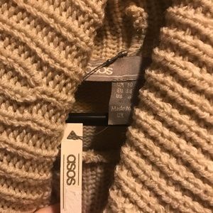 ASOS Cream Sweater Dress